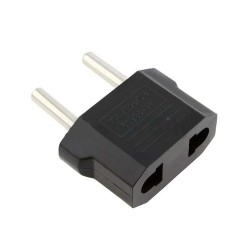 Adaptador Internacional para Viajes 2.5/250V 10A Negro Adaptador Internacional para Viajes 2.5/250V 10A Negro
